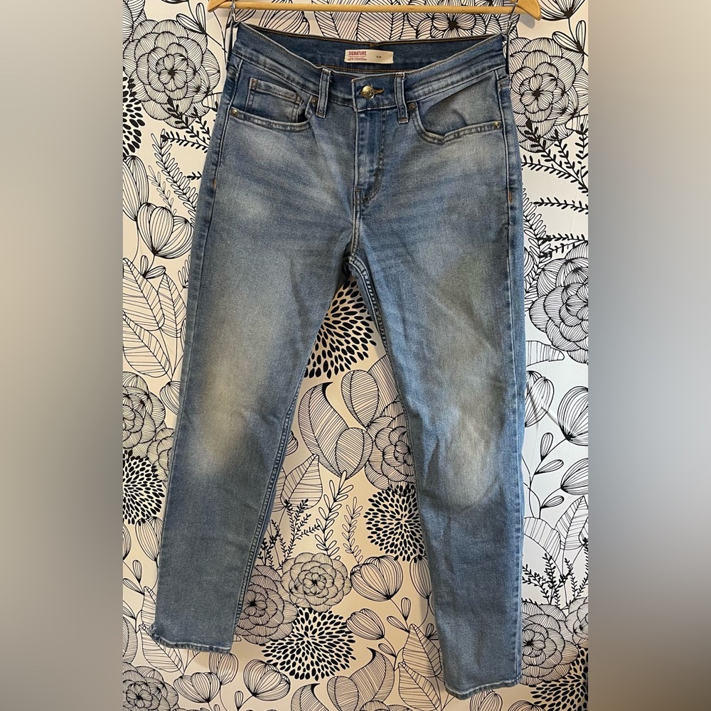 Signature by Levi Strauss Blue Slim Jeans